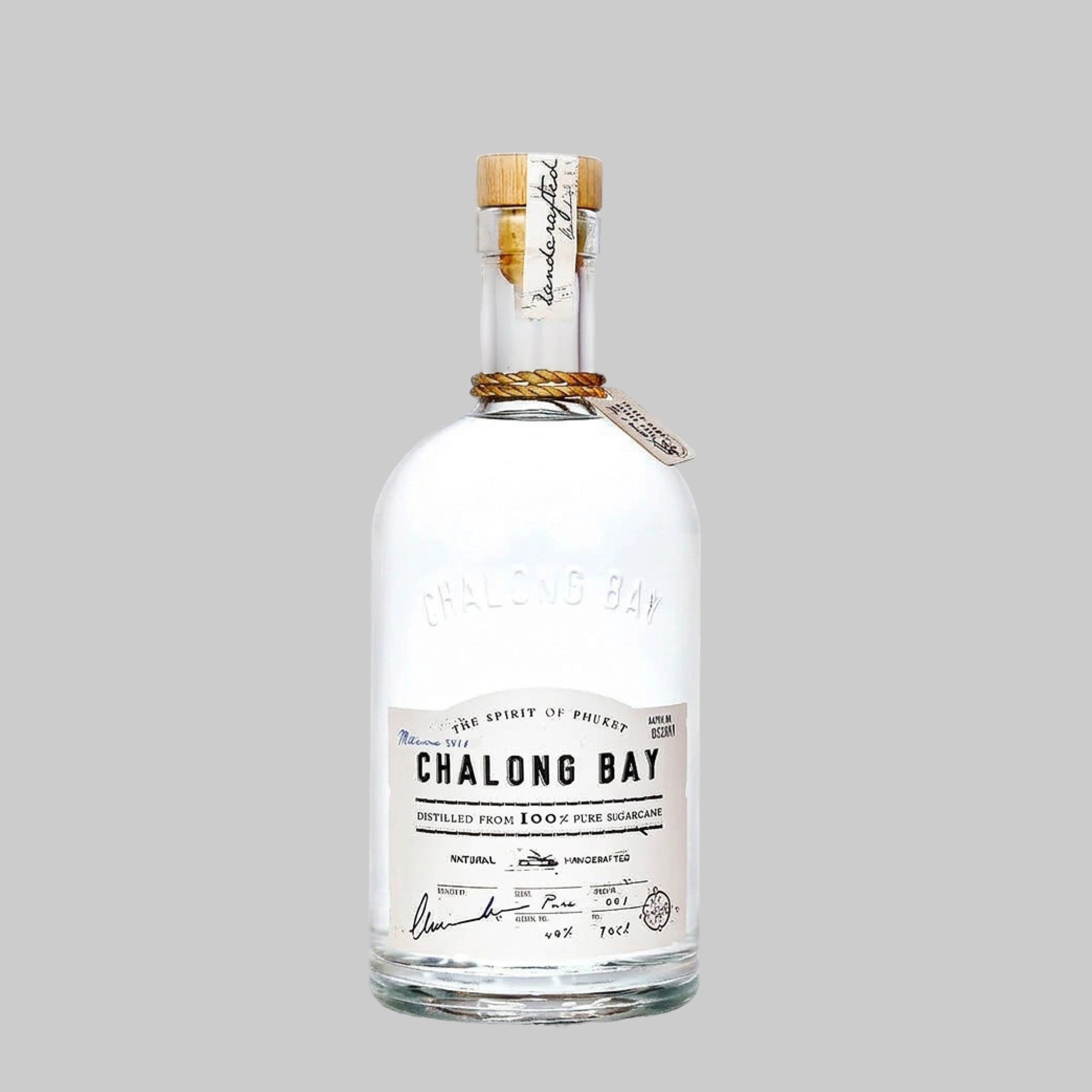 Chalong Bay Pure Series Original Rum 1000ml 40.0% | TIME2DRINK